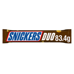 Snickers Caramel, Nougat & Peanuts Chocolate Snack Bar Duo 83.4g