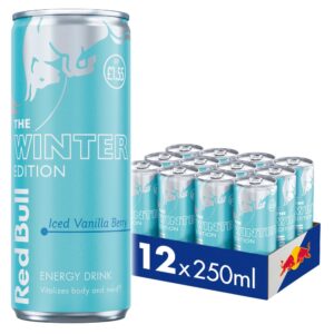 Red Bull Energy Drink The Winter Edition Iced Vanilla Berry 250ml x 12 PM 1.55